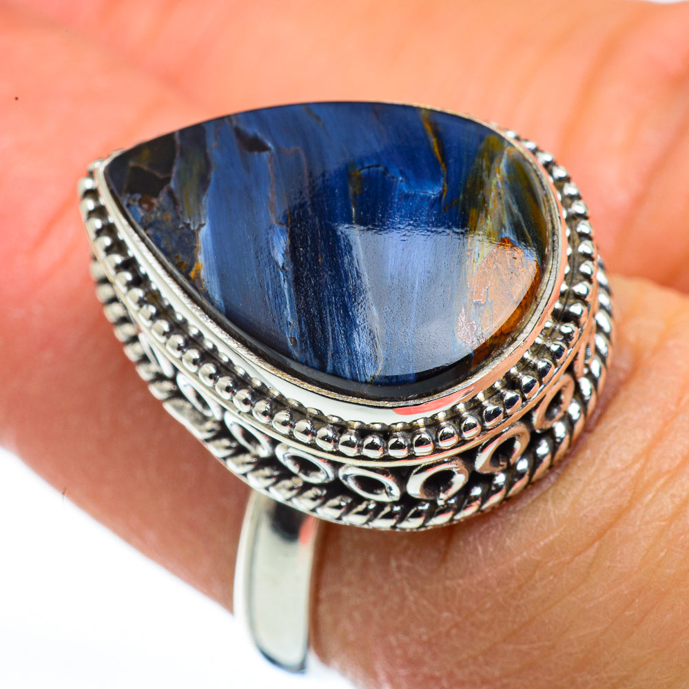 Pietersite Rings handcrafted by Anasilvercos - RING45617