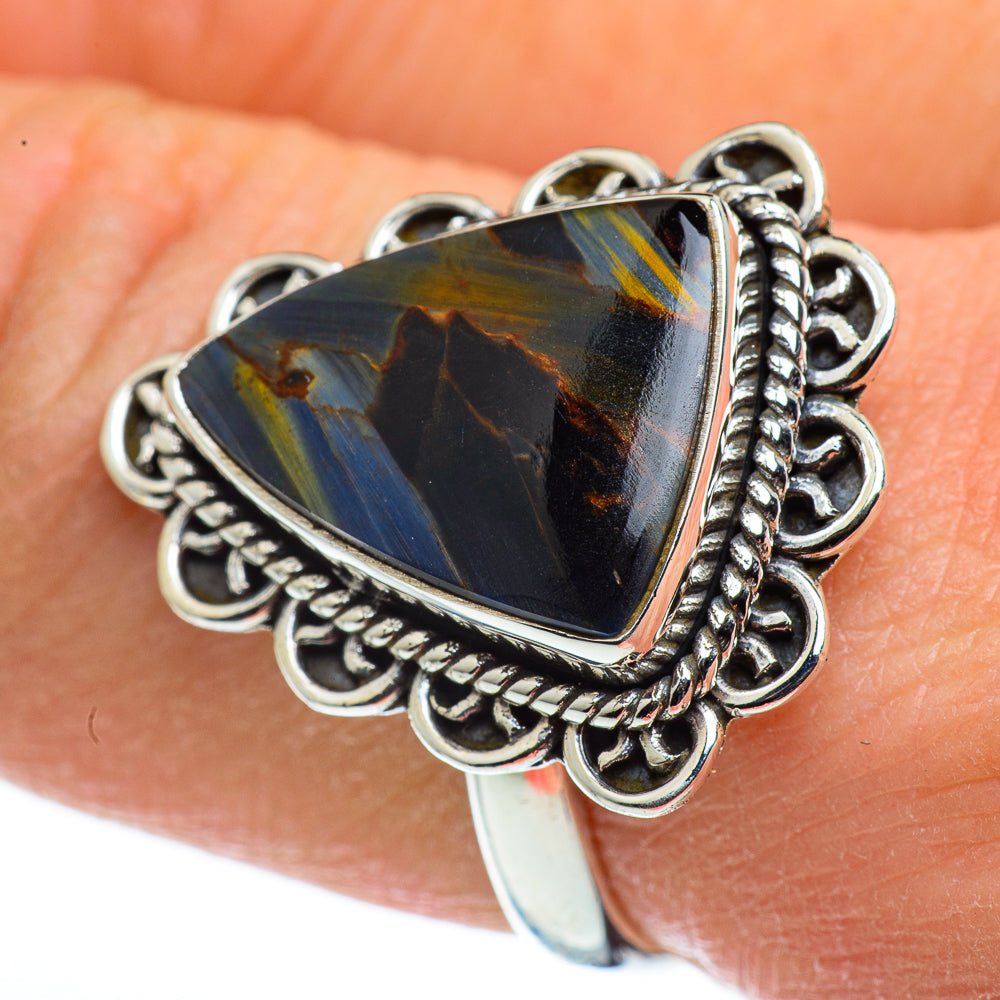 Pietersite Rings handcrafted by Anasilvercos - RING45638