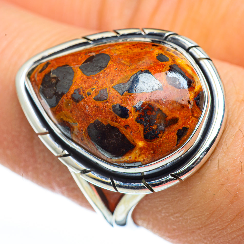 Chert Breccia Rings handcrafted by Anasilvercos - RING45652