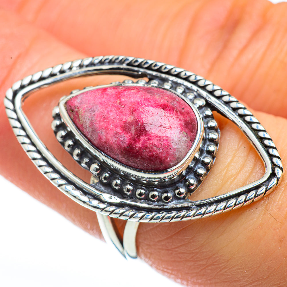 Thulite Rings handcrafted by Anasilvercos - RING45717