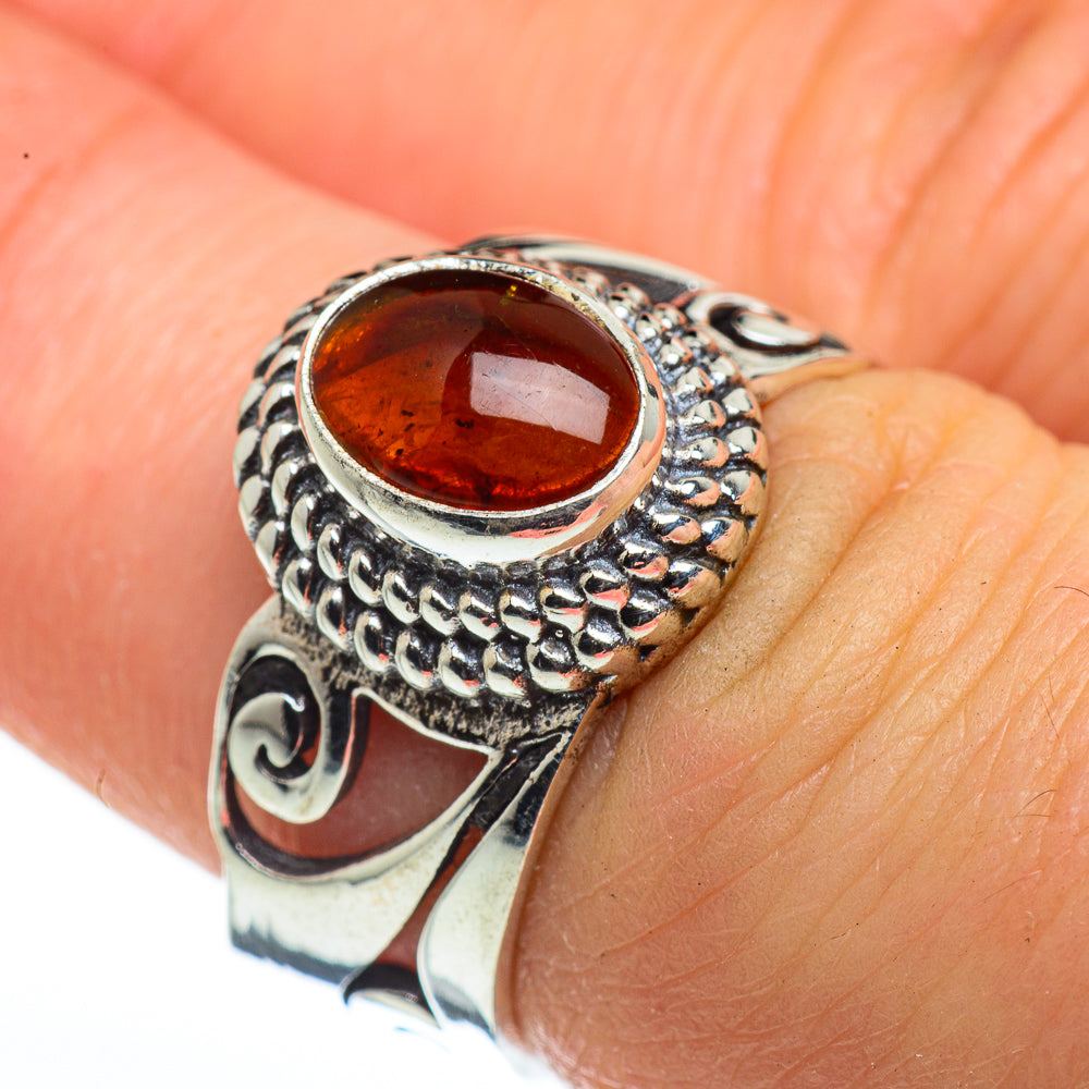 Baltic Amber Rings handcrafted by Anasilvercos - RING45771