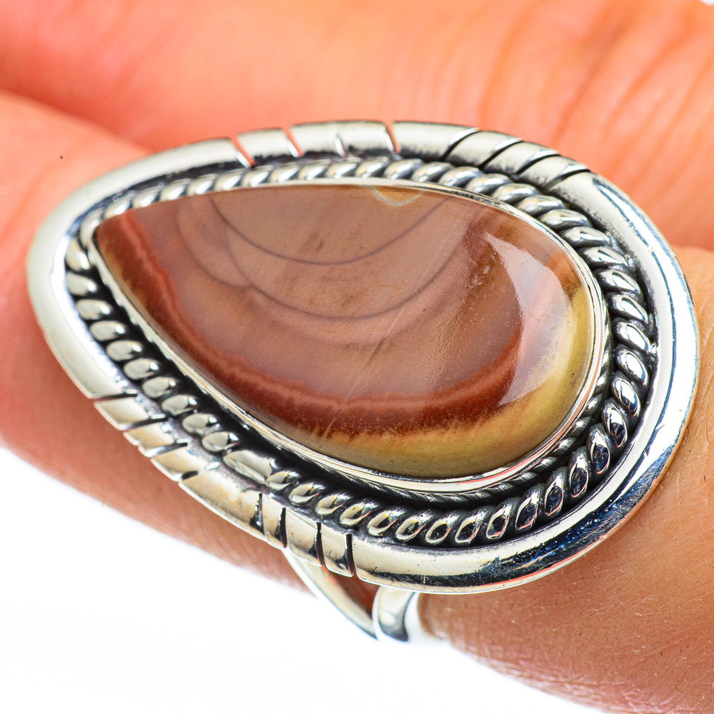 Imperial Jasper Rings handcrafted by Anasilvercos - RING45879
