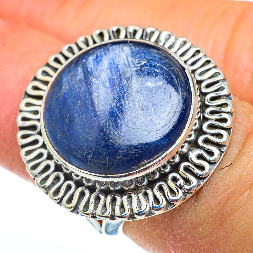 Kyanite Rings handcrafted by Anasilvercos - RING45967