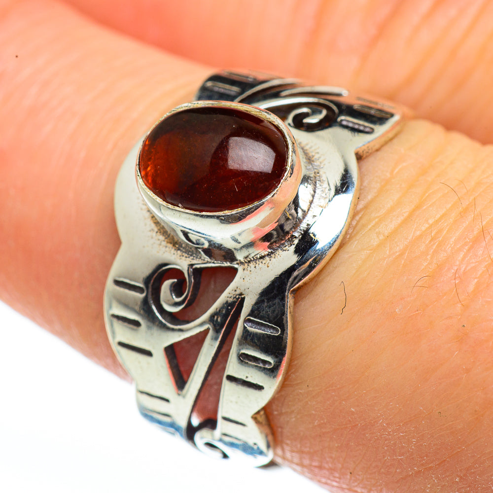 Baltic Amber Rings handcrafted by Anasilvercos - RING46102