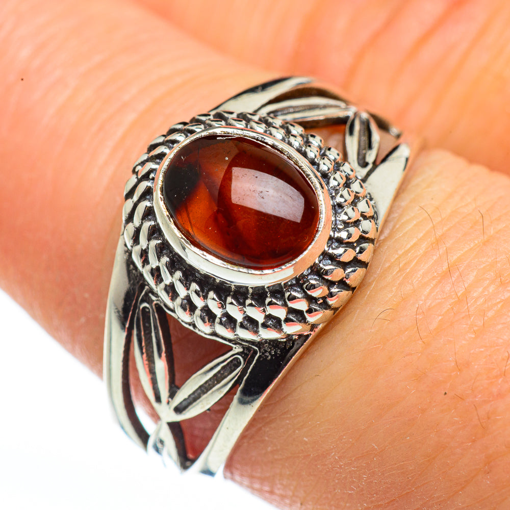 Baltic Amber Rings handcrafted by Anasilvercos - RING46116