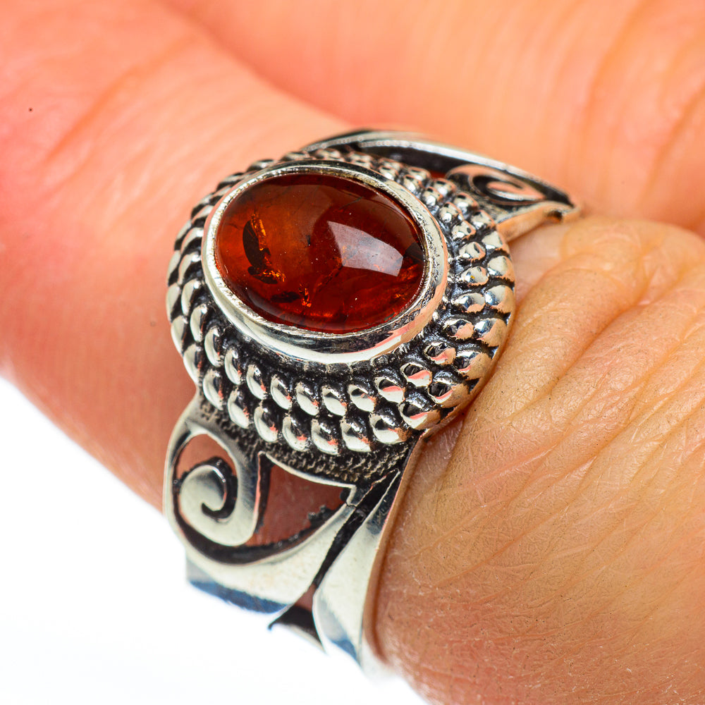Baltic Amber Rings handcrafted by Anasilvercos - RING46133