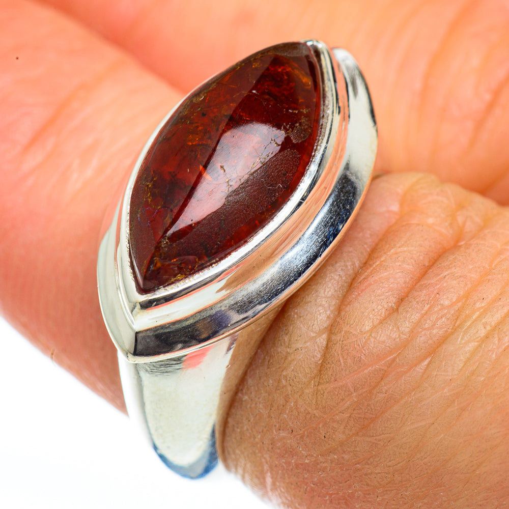 Baltic Amber Rings handcrafted by Anasilvercos - RING46155