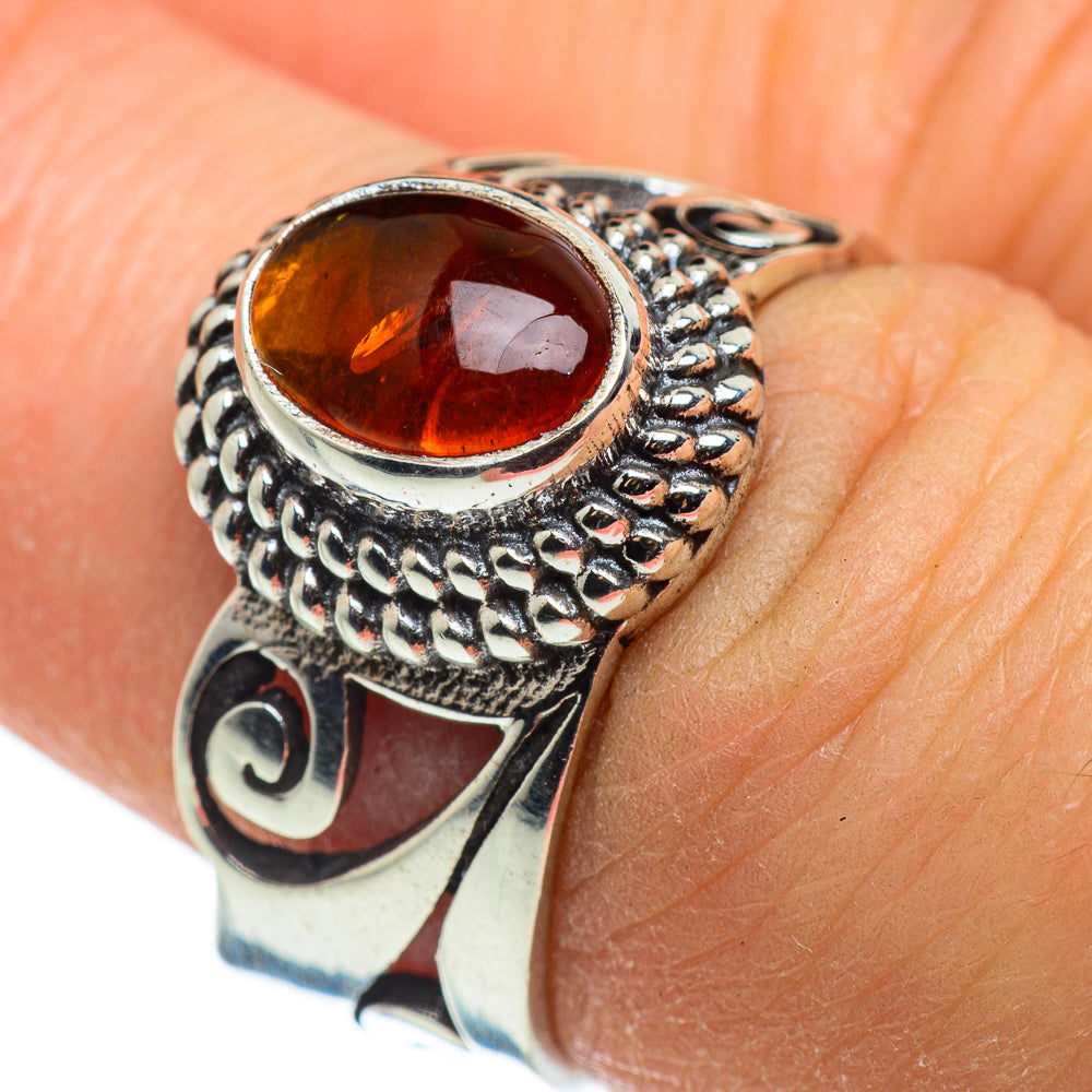 Baltic Amber Rings handcrafted by Anasilvercos - RING46391