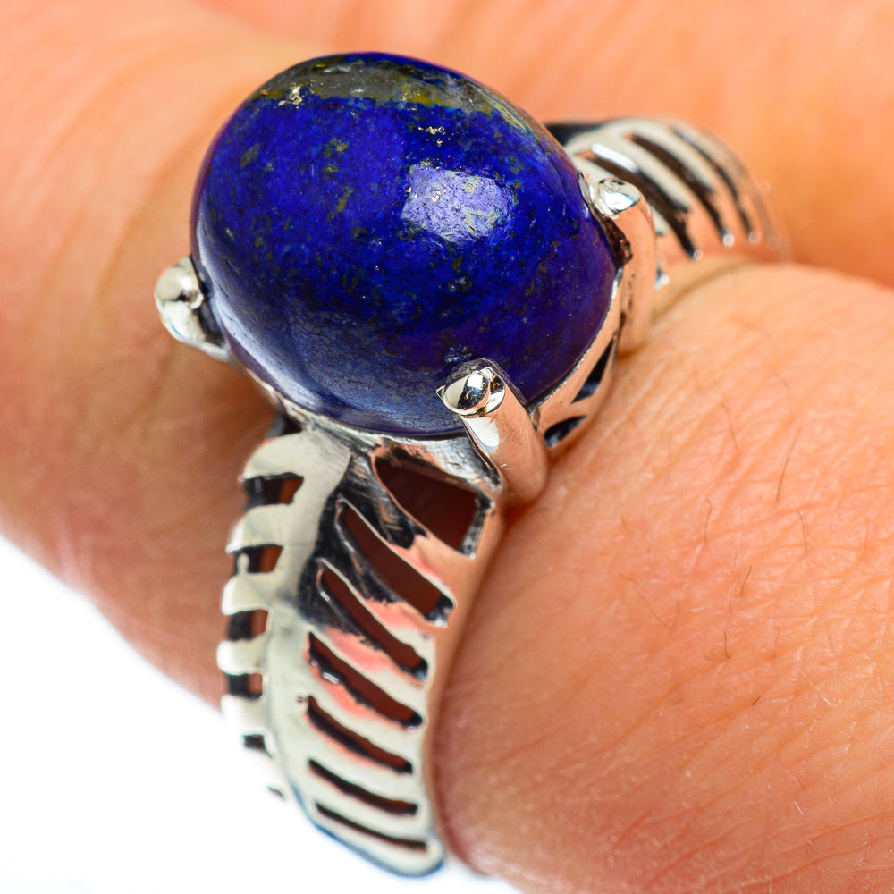 Lapis Lazuli Rings handcrafted by Anasilvercos - RING46413
