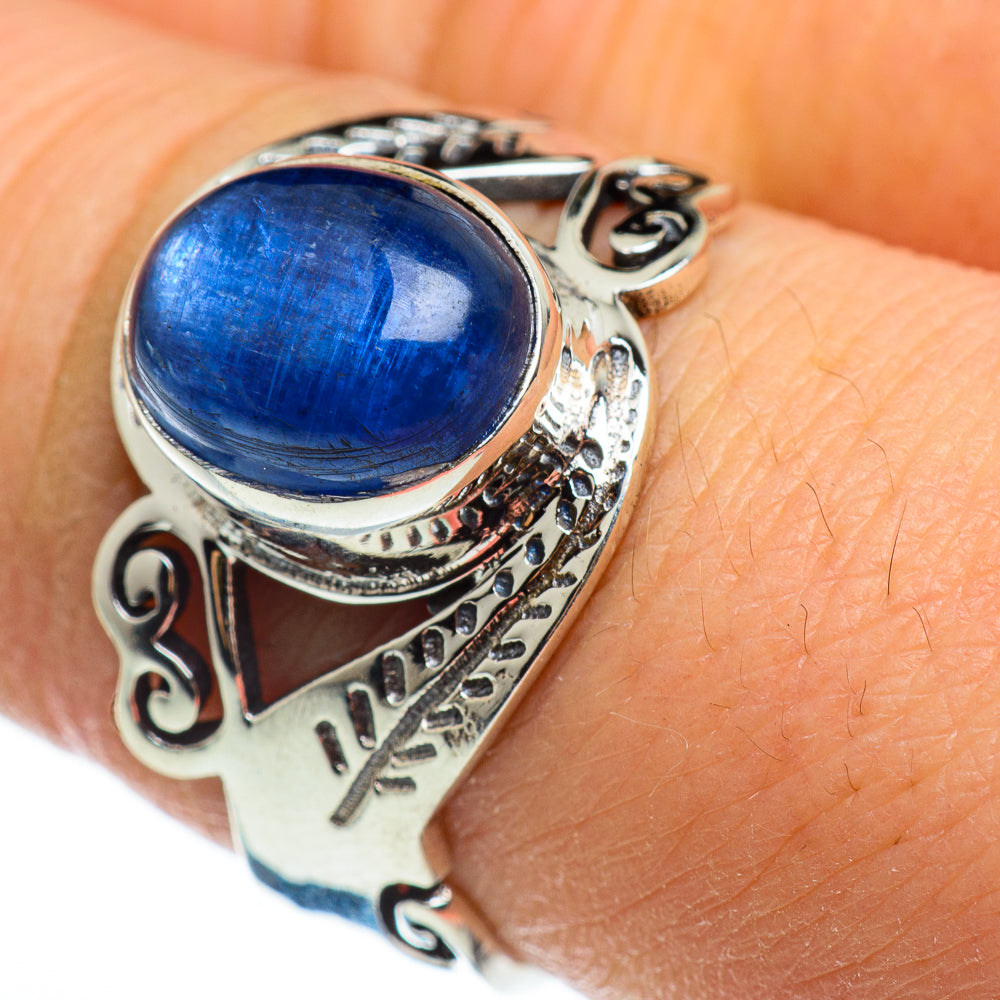 Kyanite Rings handcrafted by Anasilvercos - RING46496
