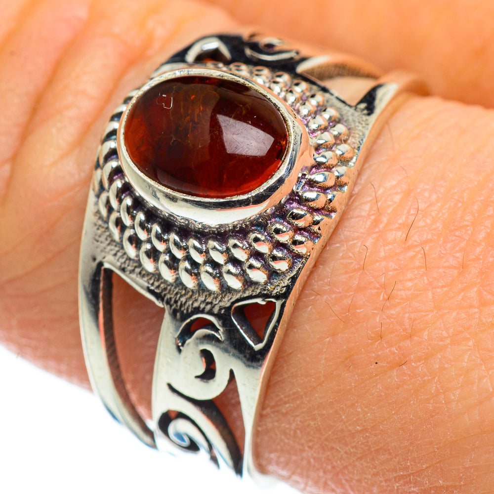 Baltic Amber Rings handcrafted by Anasilvercos - RING46609