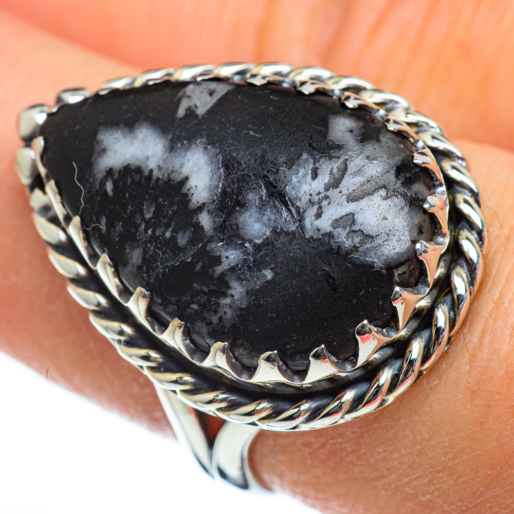 Pinolith Jasper Rings handcrafted by Anasilvercos - RING46777
