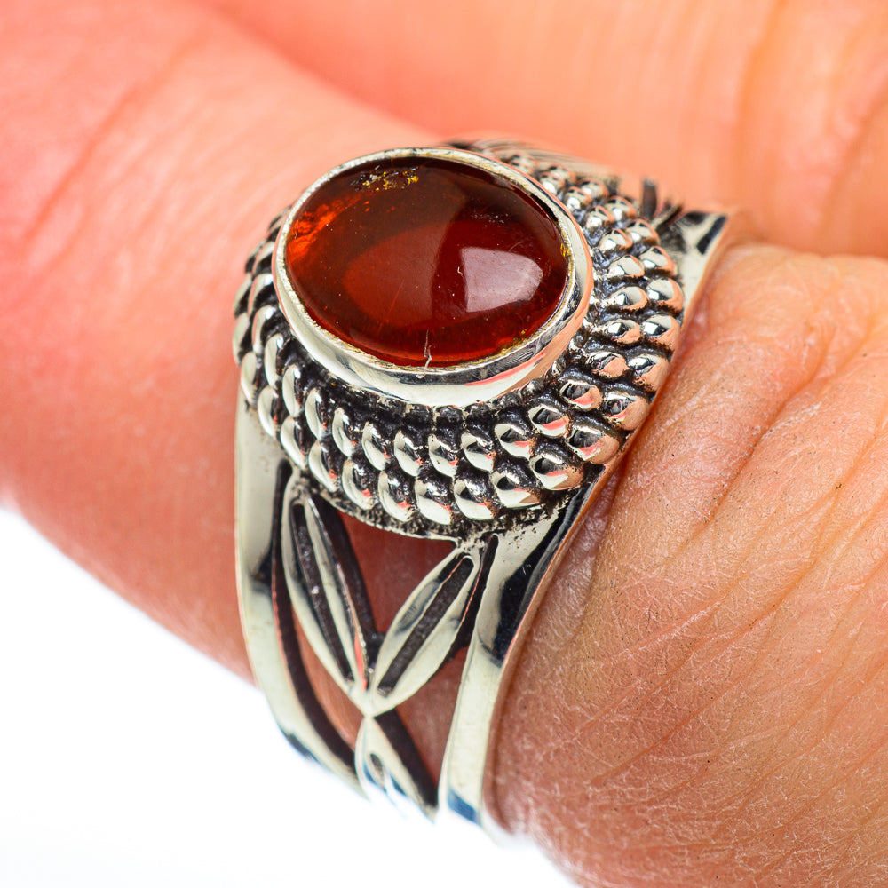 Baltic Amber Rings handcrafted by Anasilvercos - RING46795