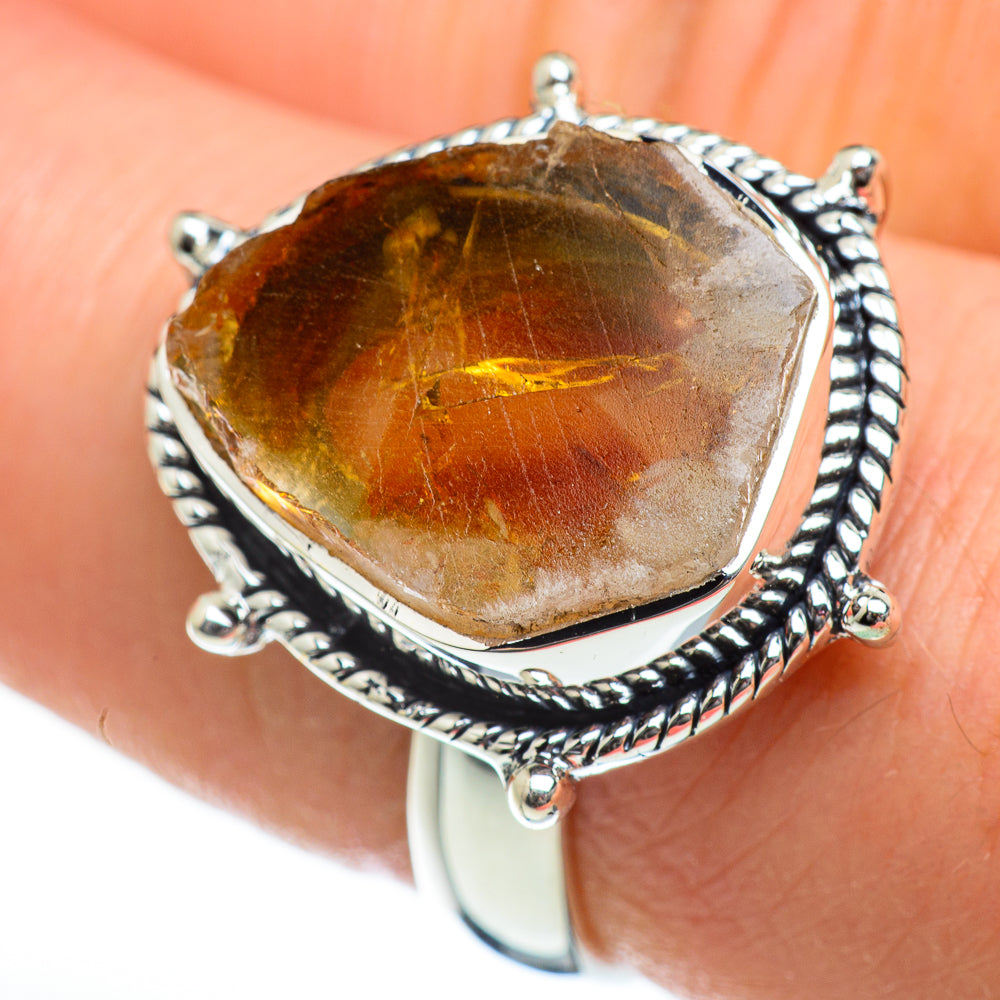 Citrine Rings handcrafted by Anasilvercos - RING46919