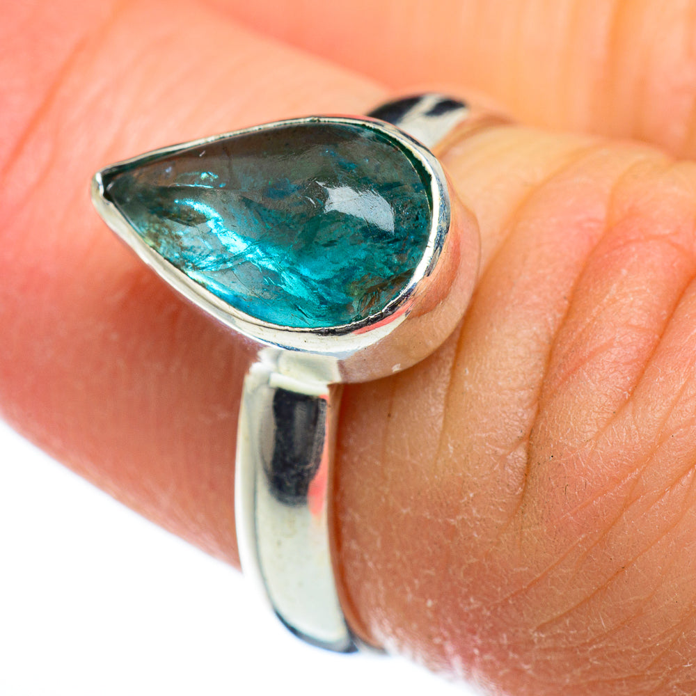 Apatite Rings handcrafted by Anasilvercos - RING47026
