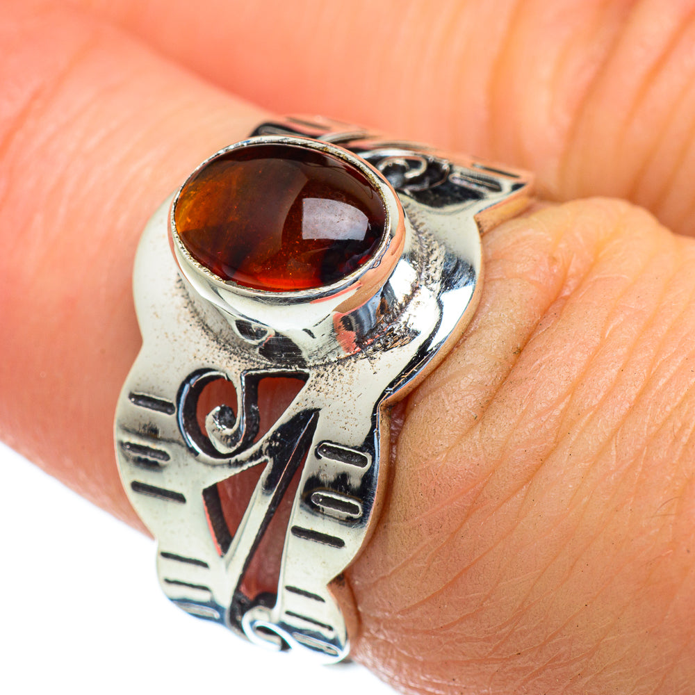 Baltic Amber Rings handcrafted by Anasilvercos - RING47251