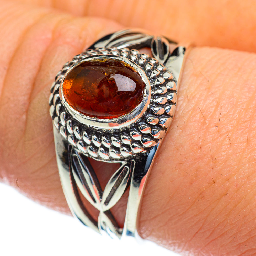 Baltic Amber Rings handcrafted by Anasilvercos - RING47365