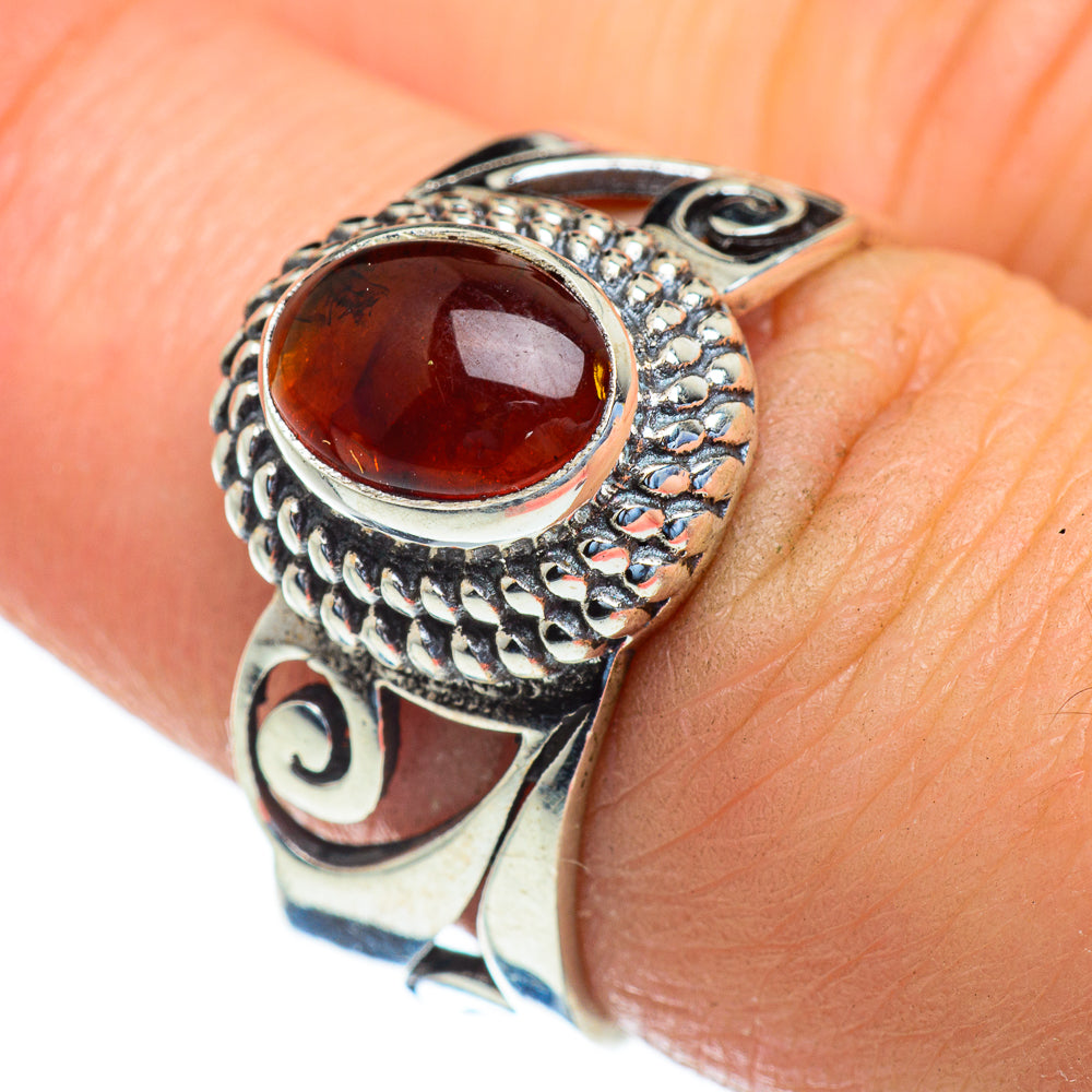 Baltic Amber Rings handcrafted by Anasilvercos - RING47420