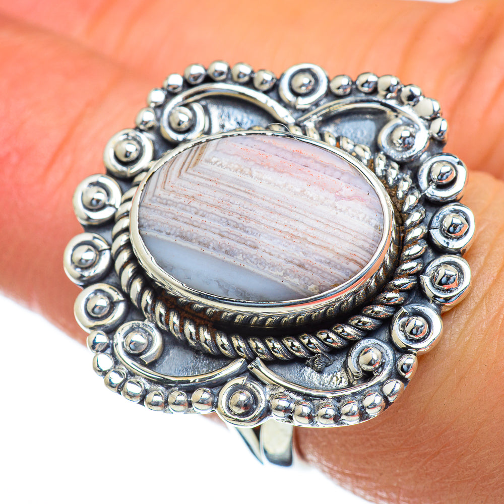 Scolecite Rings handcrafted by Anasilvercos - RING47441
