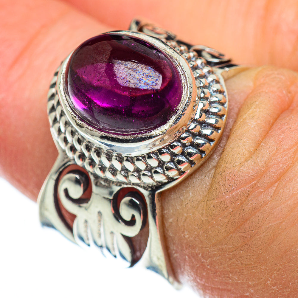 Amethyst Rings handcrafted by Anasilvercos - RING47575