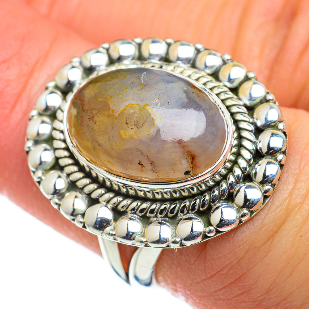 Ocean Jasper Rings handcrafted by Anasilvercos - RING47717