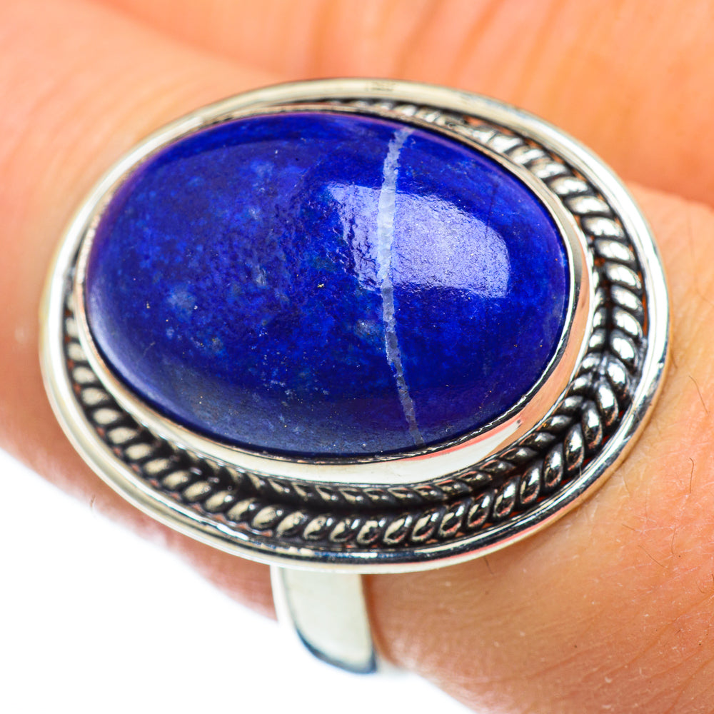 Sodalite Rings handcrafted by Anasilvercos - RING47764
