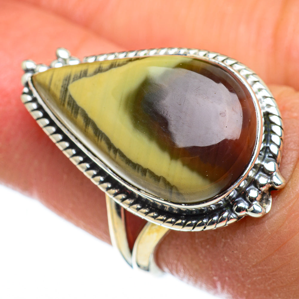 Willow Creek Jasper Rings handcrafted by Anasilvercos - RING47775