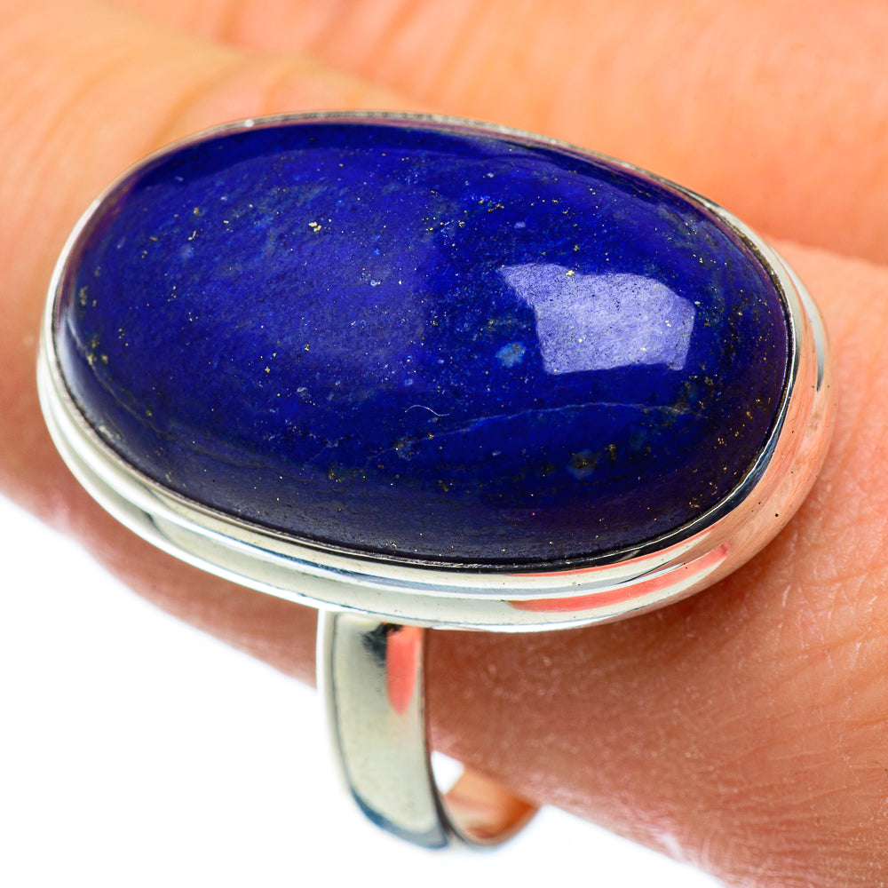 Lapis Lazuli Rings handcrafted by Anasilvercos - RING47846