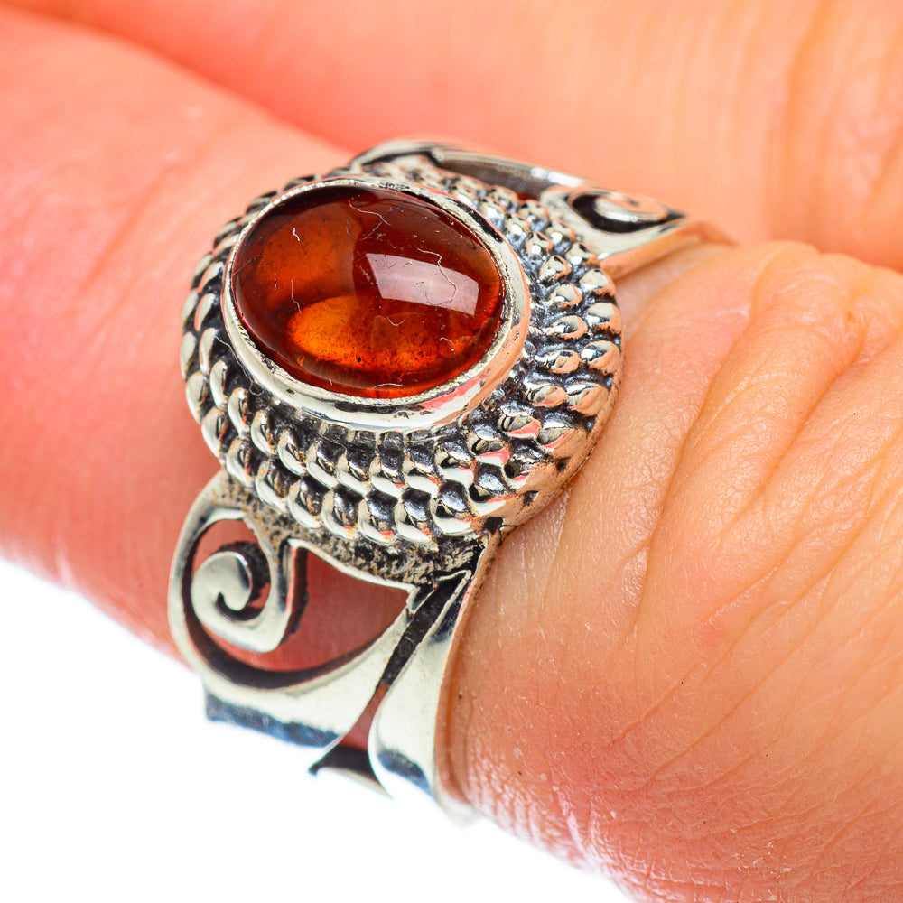 Baltic Amber Rings handcrafted by Anasilvercos - RING47968
