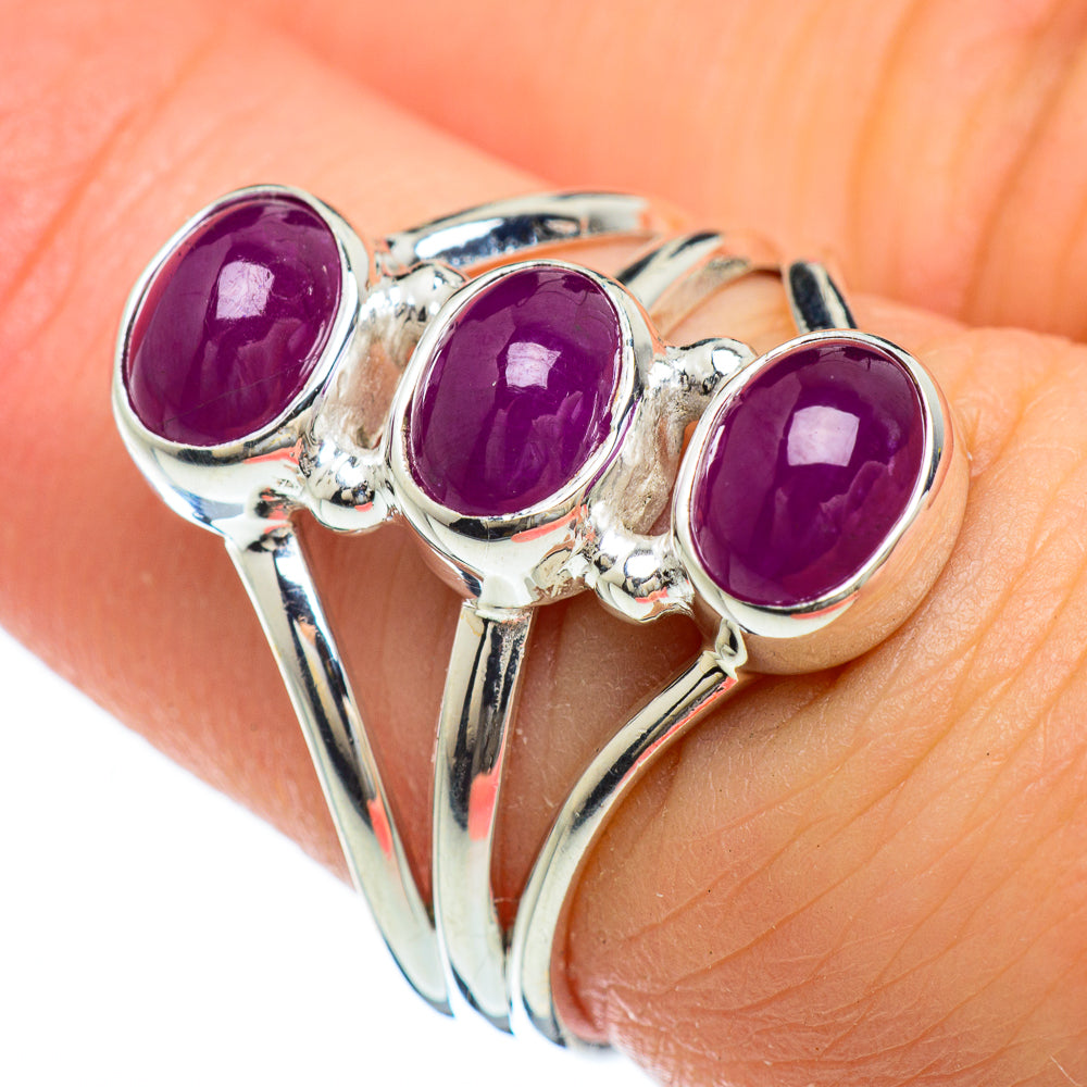 Pink Tourmaline Rings handcrafted by Anasilvercos - RING48006