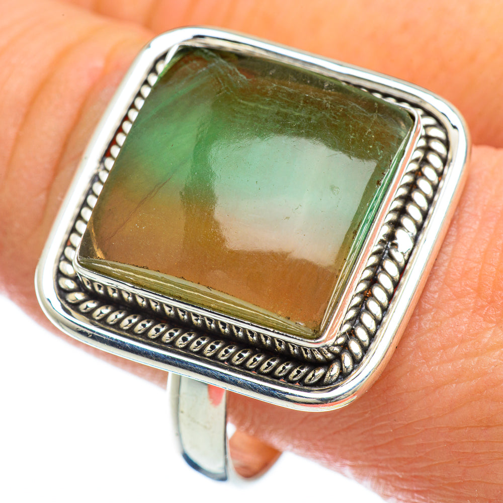 Fluorite Rings handcrafted by Anasilvercos - RING48244