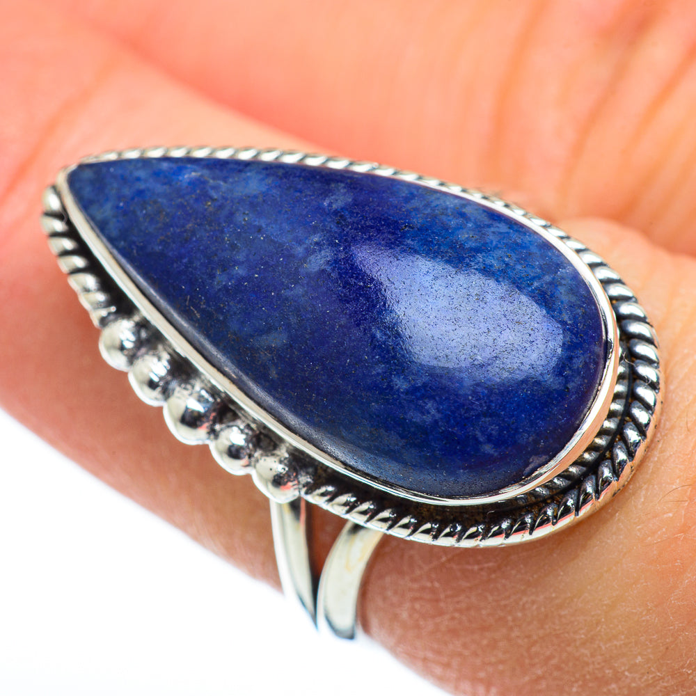 Sodalite Rings handcrafted by Anasilvercos - RING48329