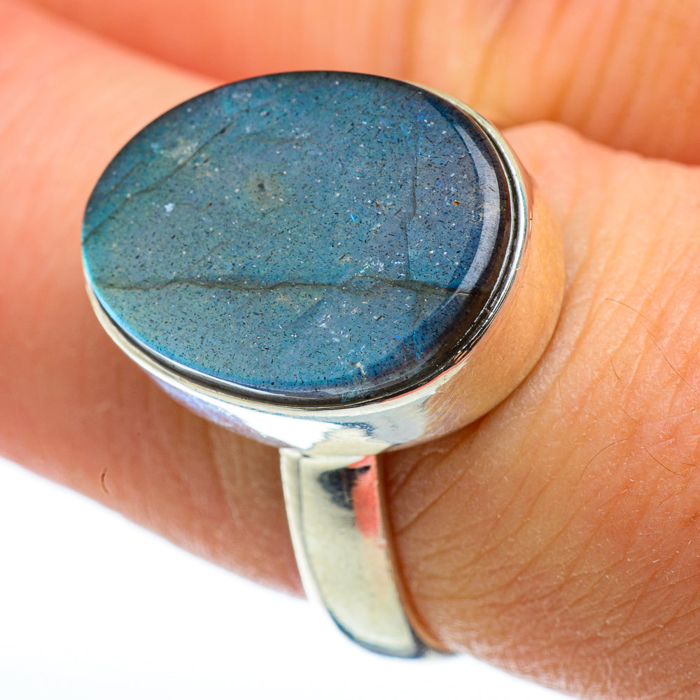 Labradorite Rings handcrafted by Anasilvercos - RING48510