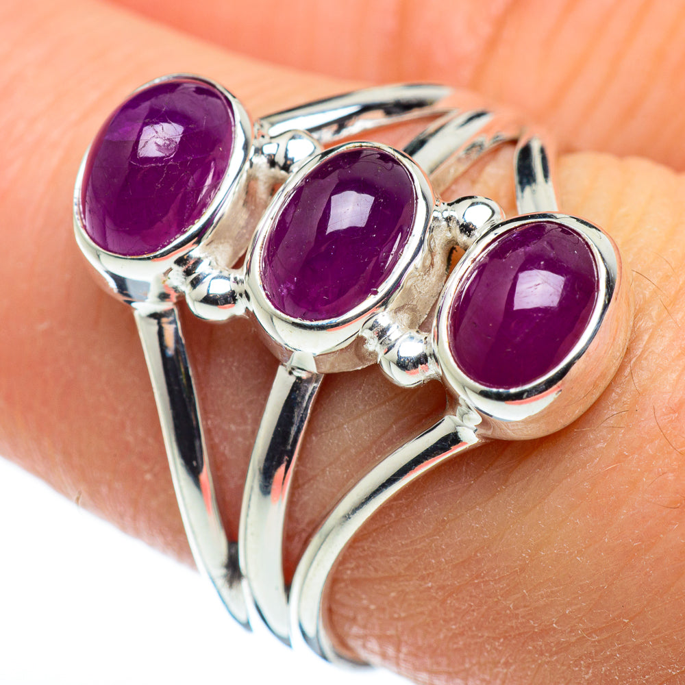 Pink Tourmaline Rings handcrafted by Anasilvercos - RING48524