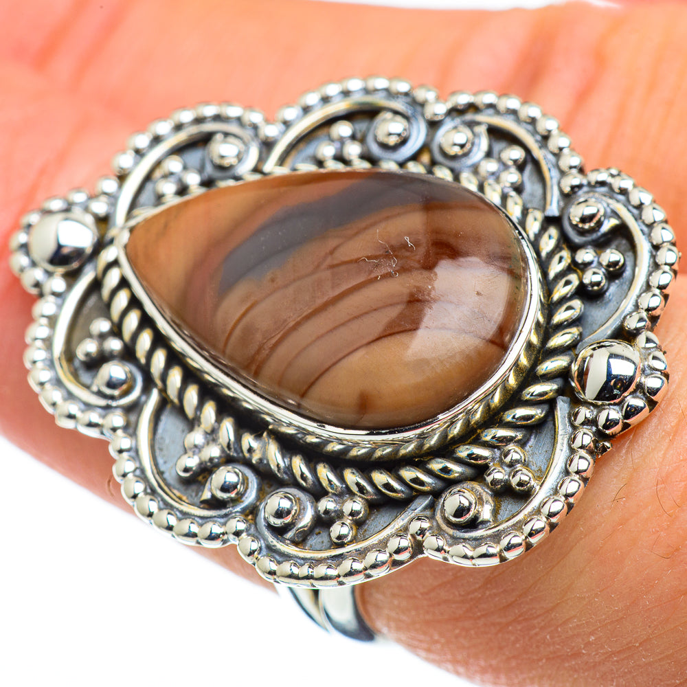 Imperial Jasper Rings handcrafted by Anasilvercos - RING48605