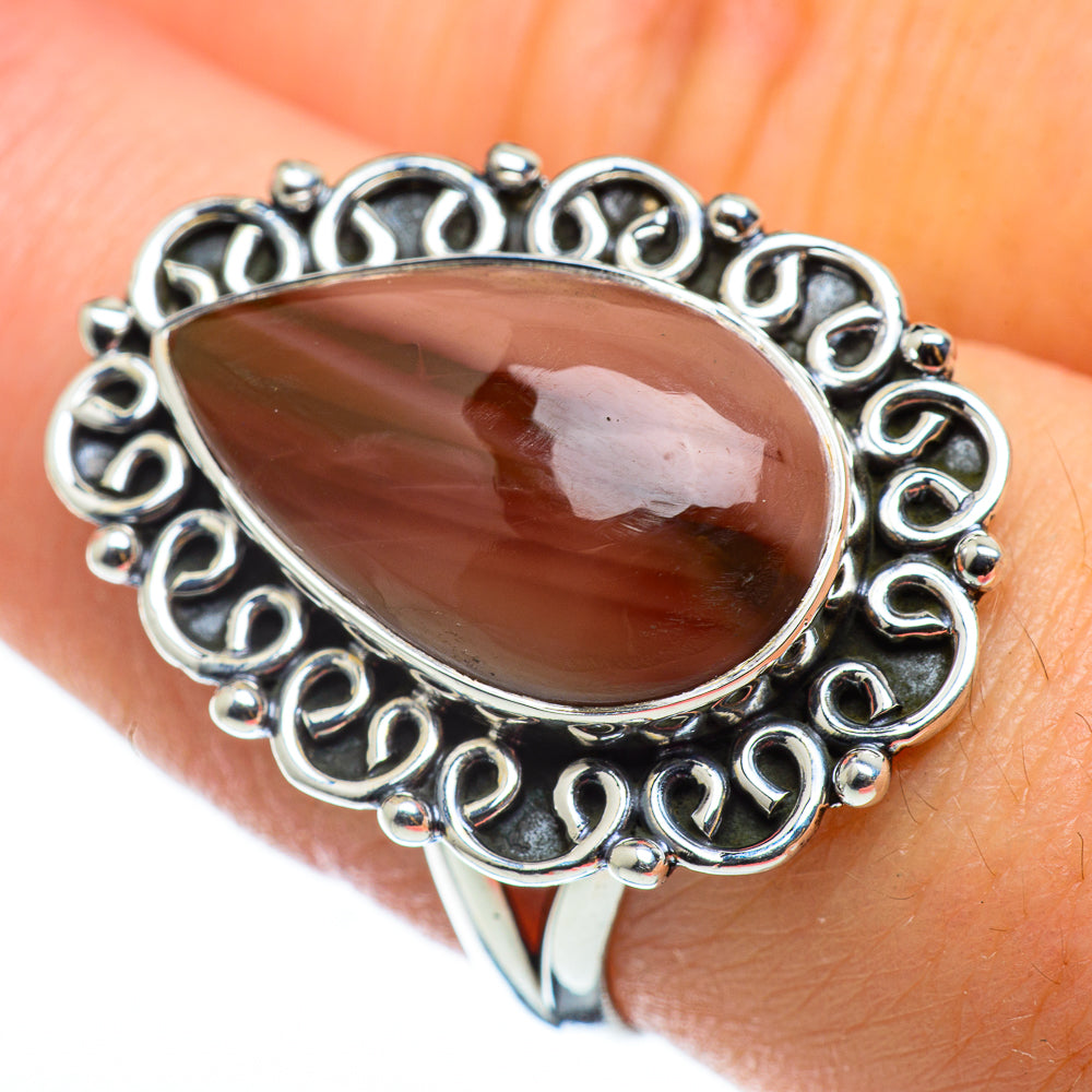 Mookaite Rings handcrafted by Anasilvercos - RING48741