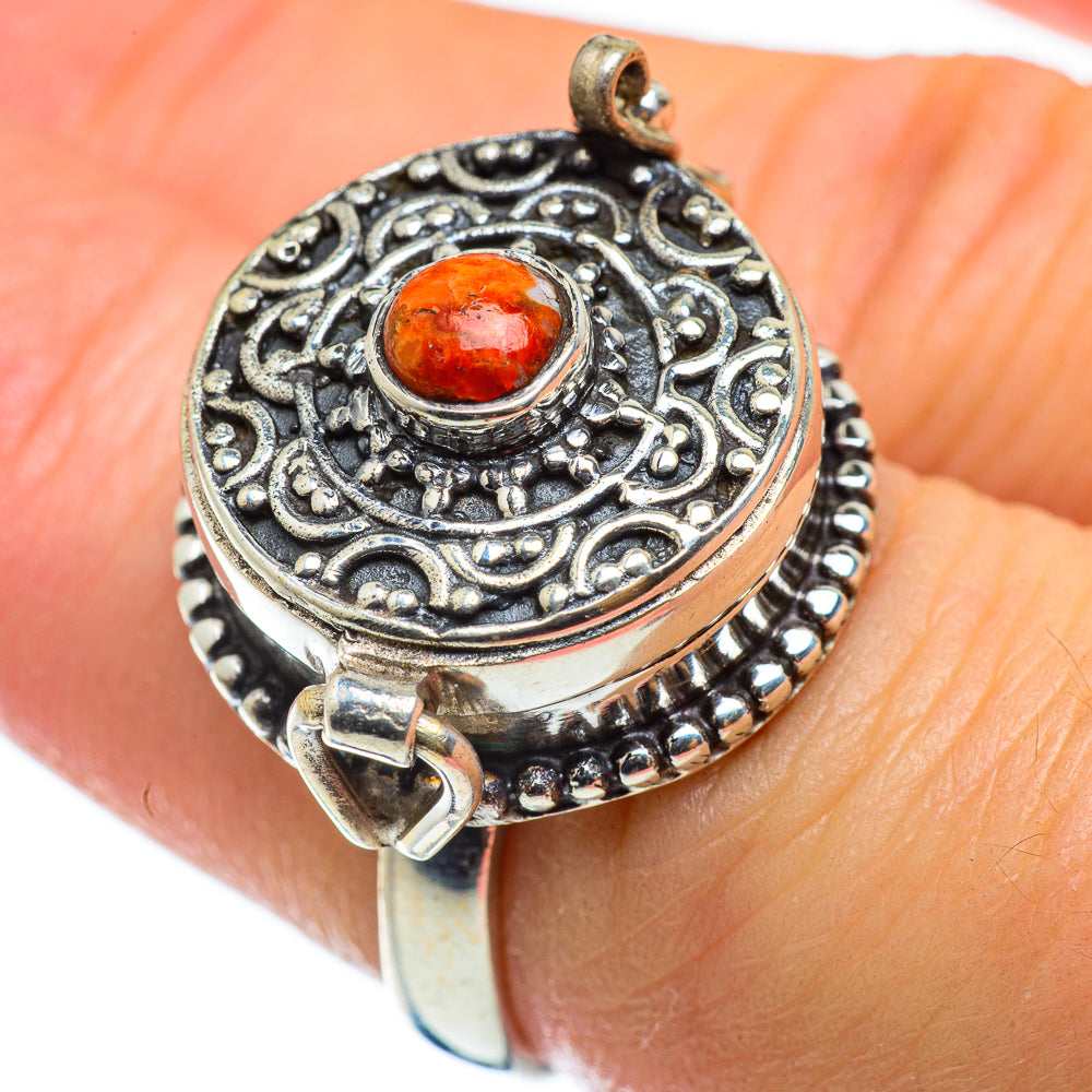 Sponge Coral Rings handcrafted by Anasilvercos - RING48813
