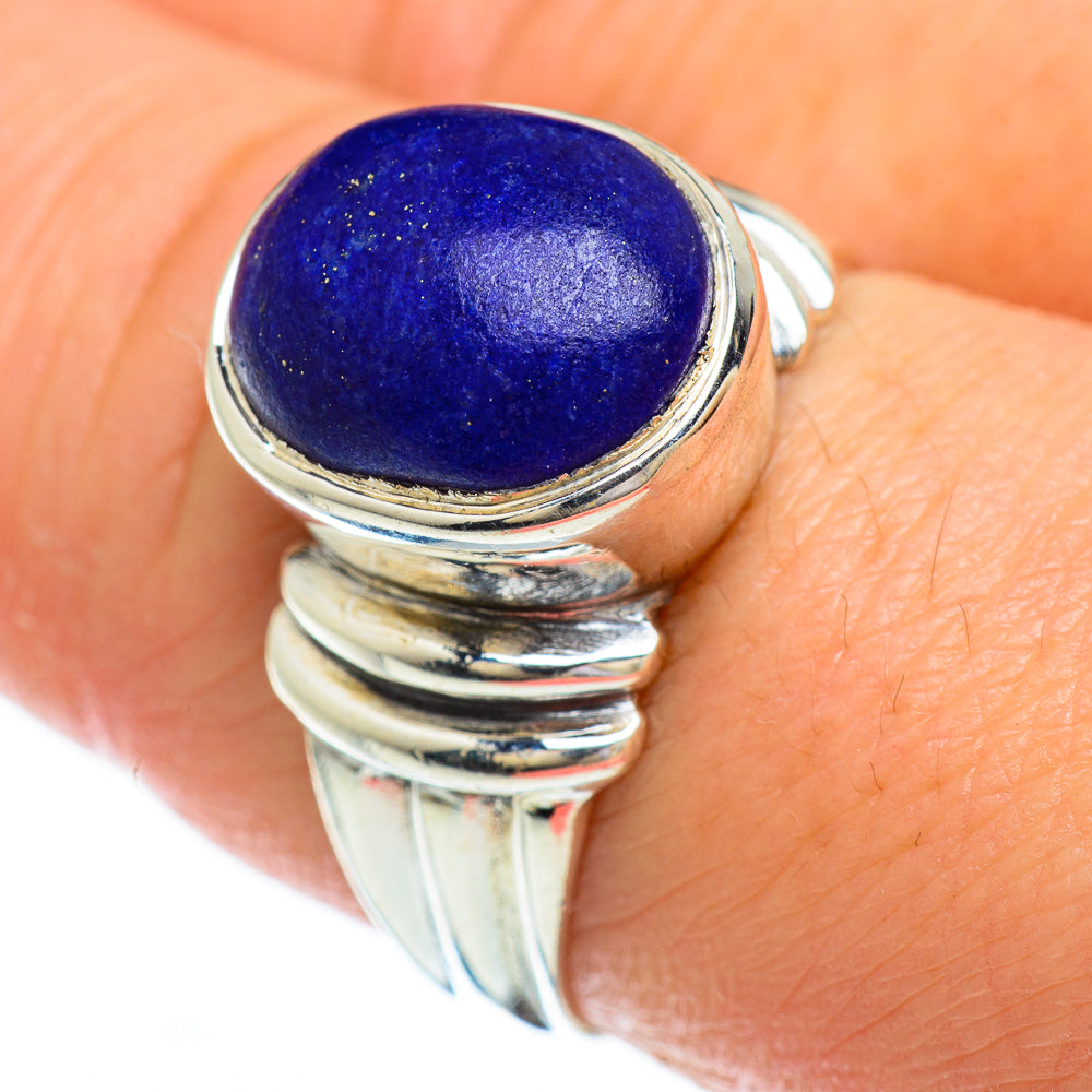 Lapis Lazuli Rings handcrafted by Anasilvercos - RING49383
