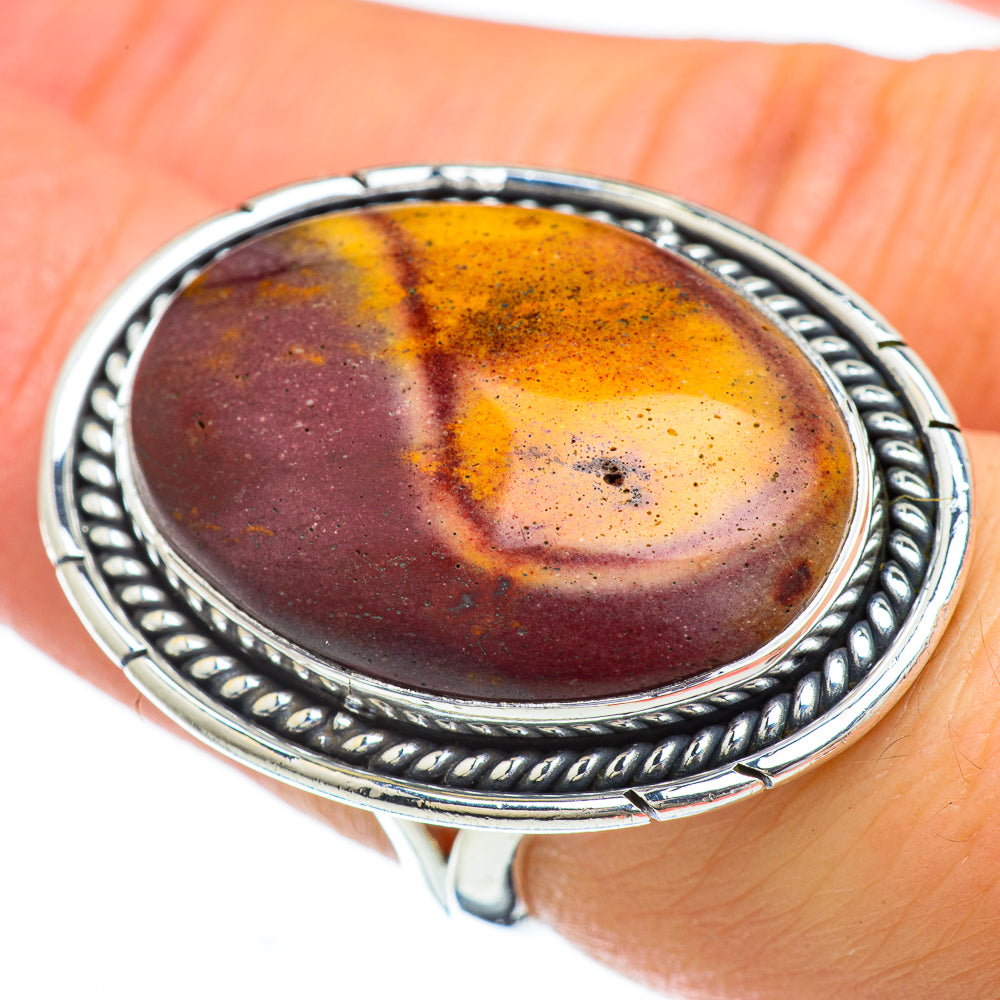 Mookaite Rings handcrafted by Anasilvercos - RING49426