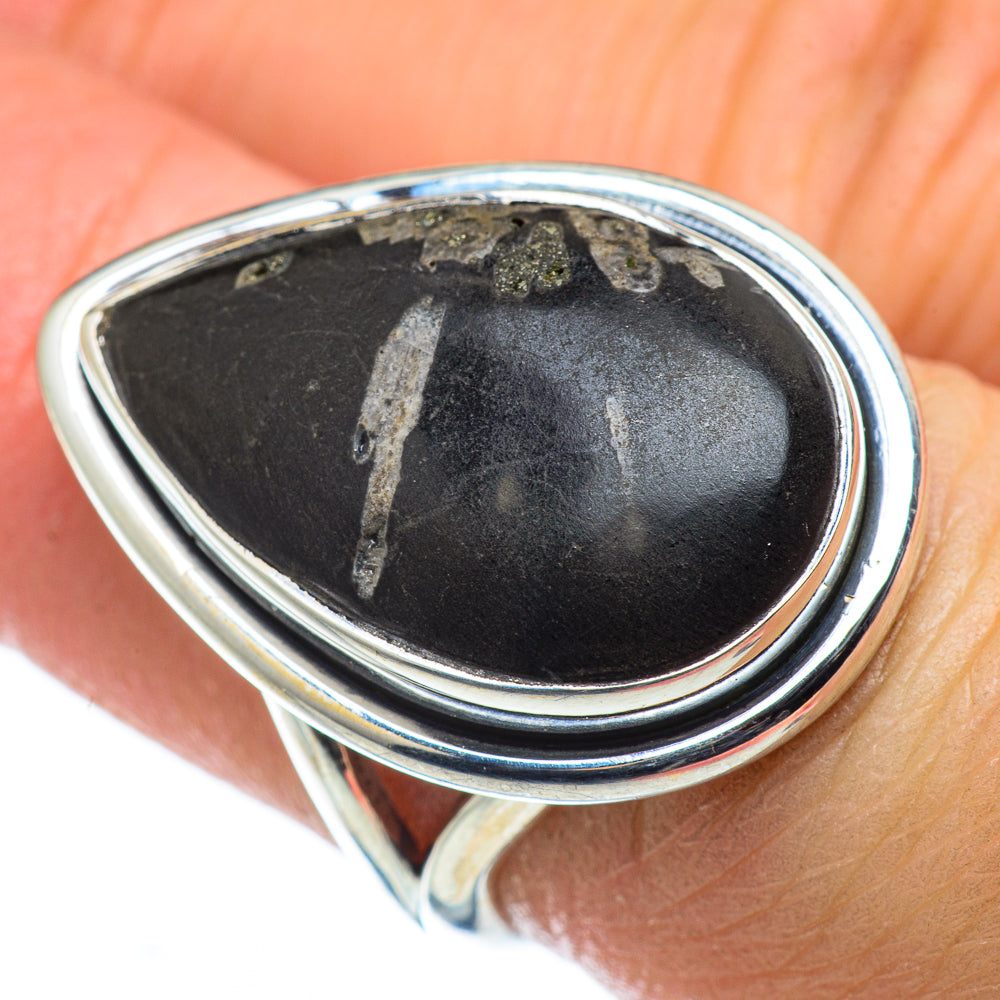 Chrysanthemum Stone Rings handcrafted by Anasilvercos - RING49585