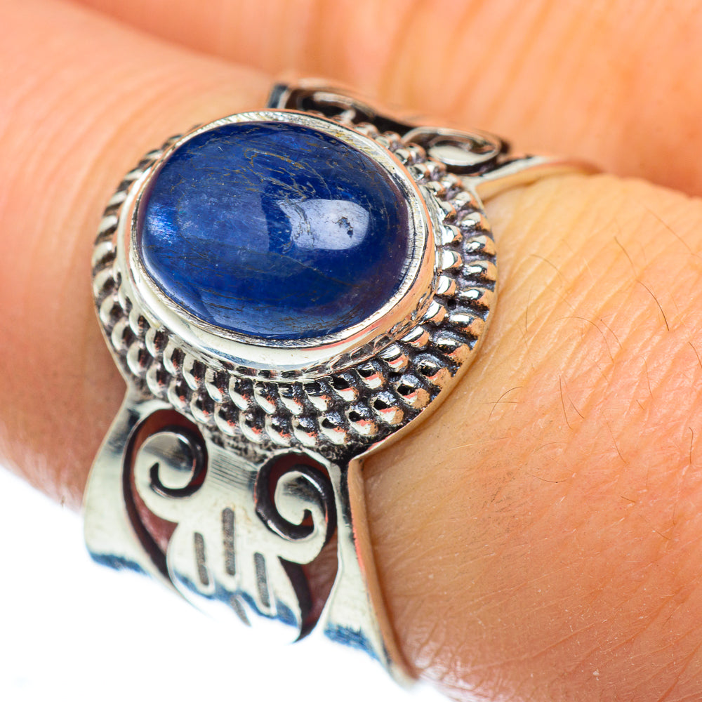 Kyanite Rings handcrafted by Anasilvercos - RING49701