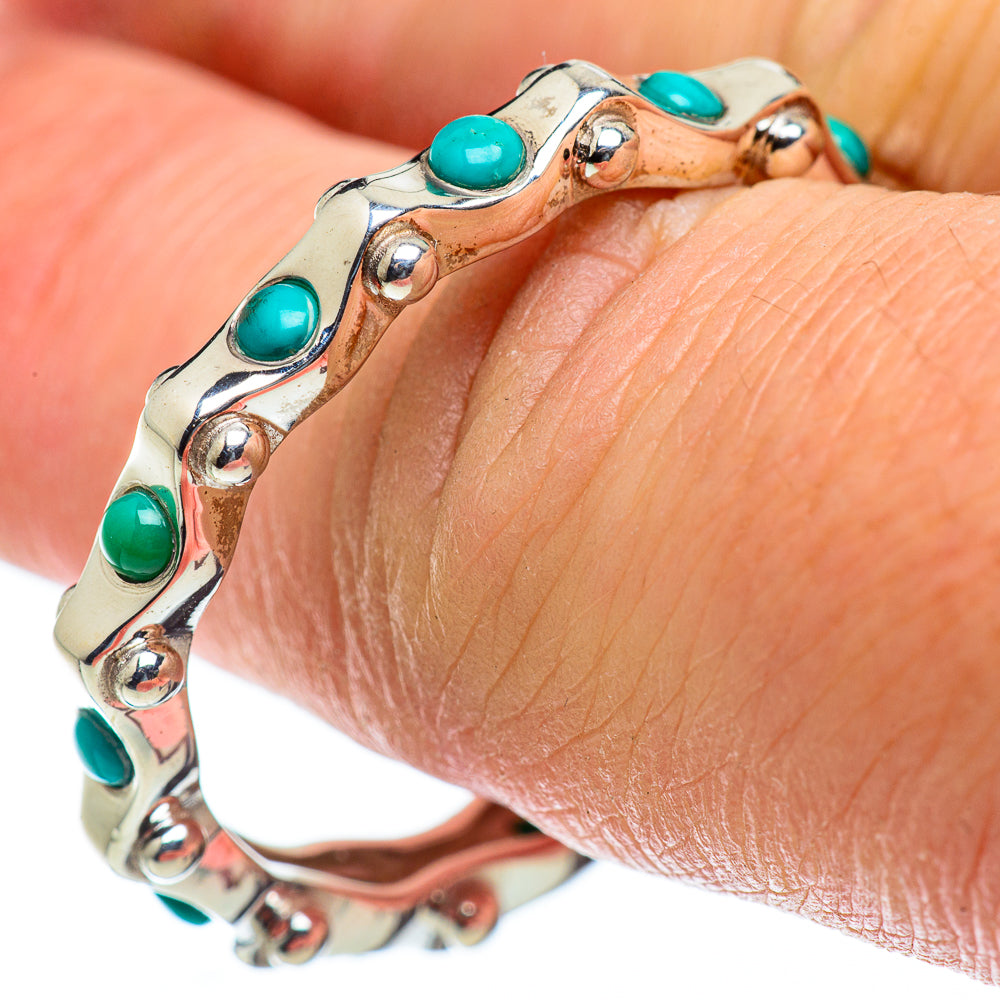 Tibetan Turquoise Rings handcrafted by Anasilvercos - RING49924