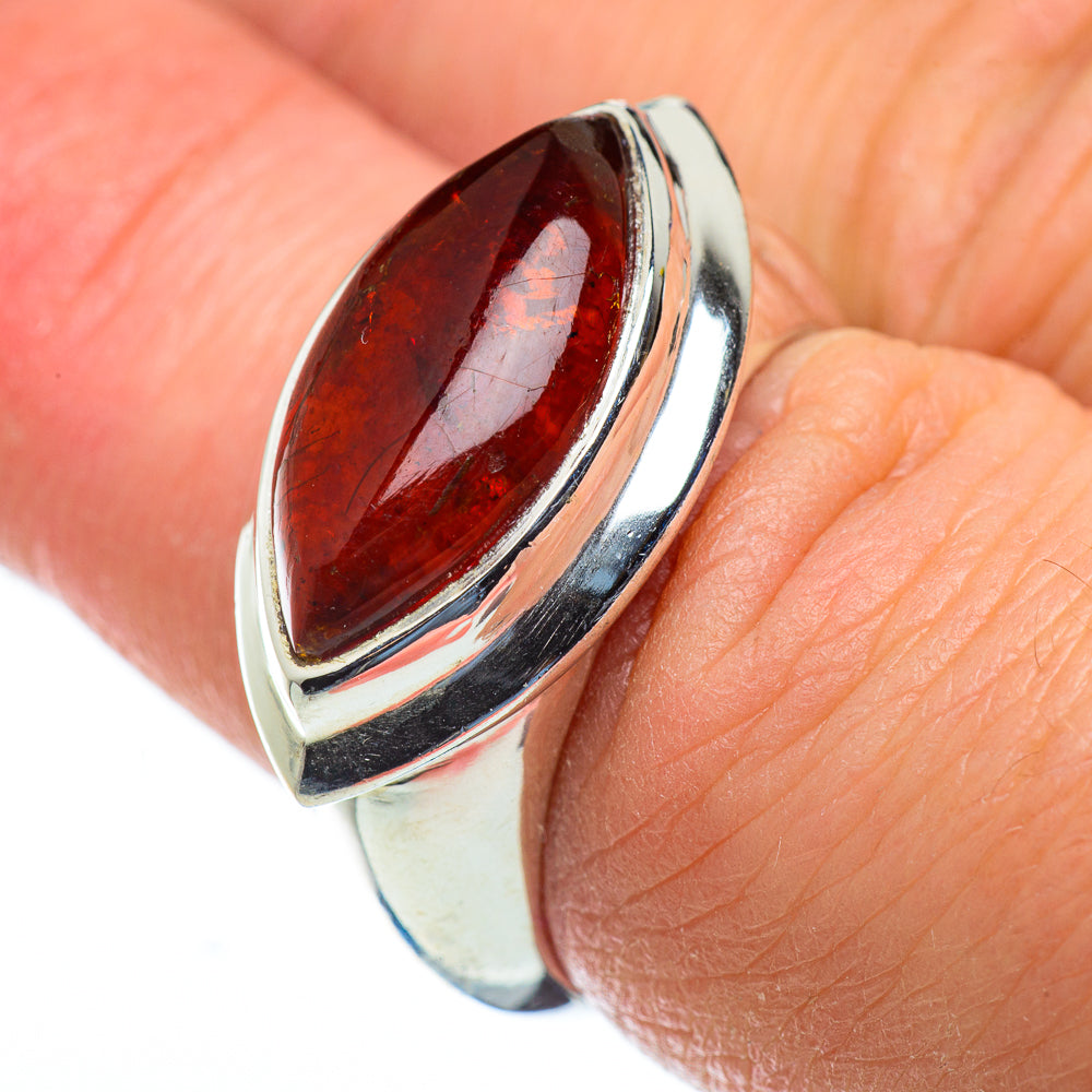Baltic Amber Rings handcrafted by Anasilvercos - RING50058