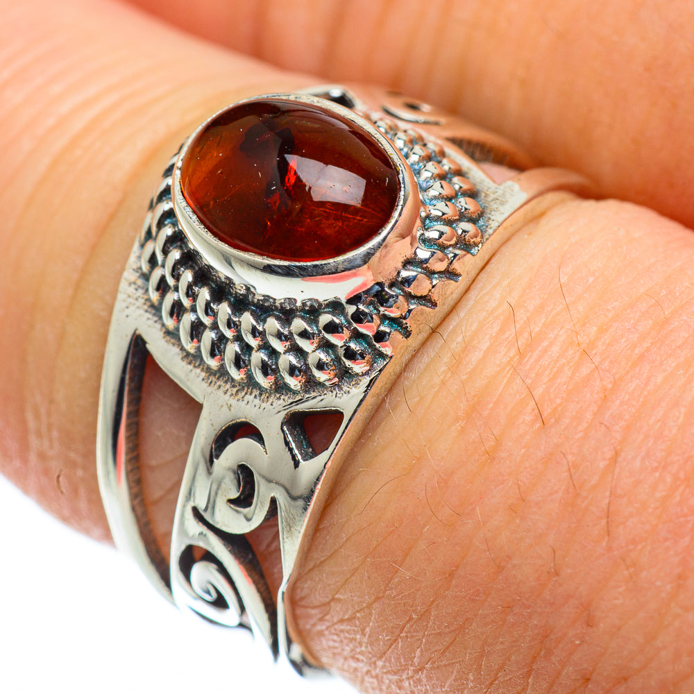 Baltic Amber Rings handcrafted by Anasilvercos - RING50186