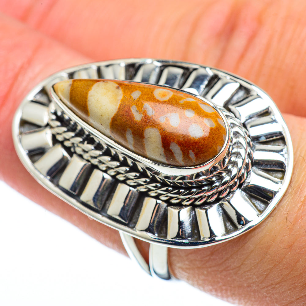 Mookaite Rings handcrafted by Anasilvercos - RING50232