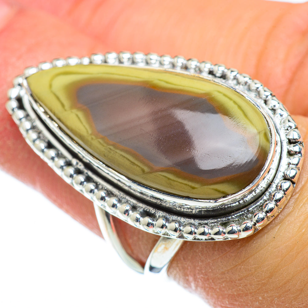 Willow Creek Jasper Rings handcrafted by Anasilvercos - RING50268