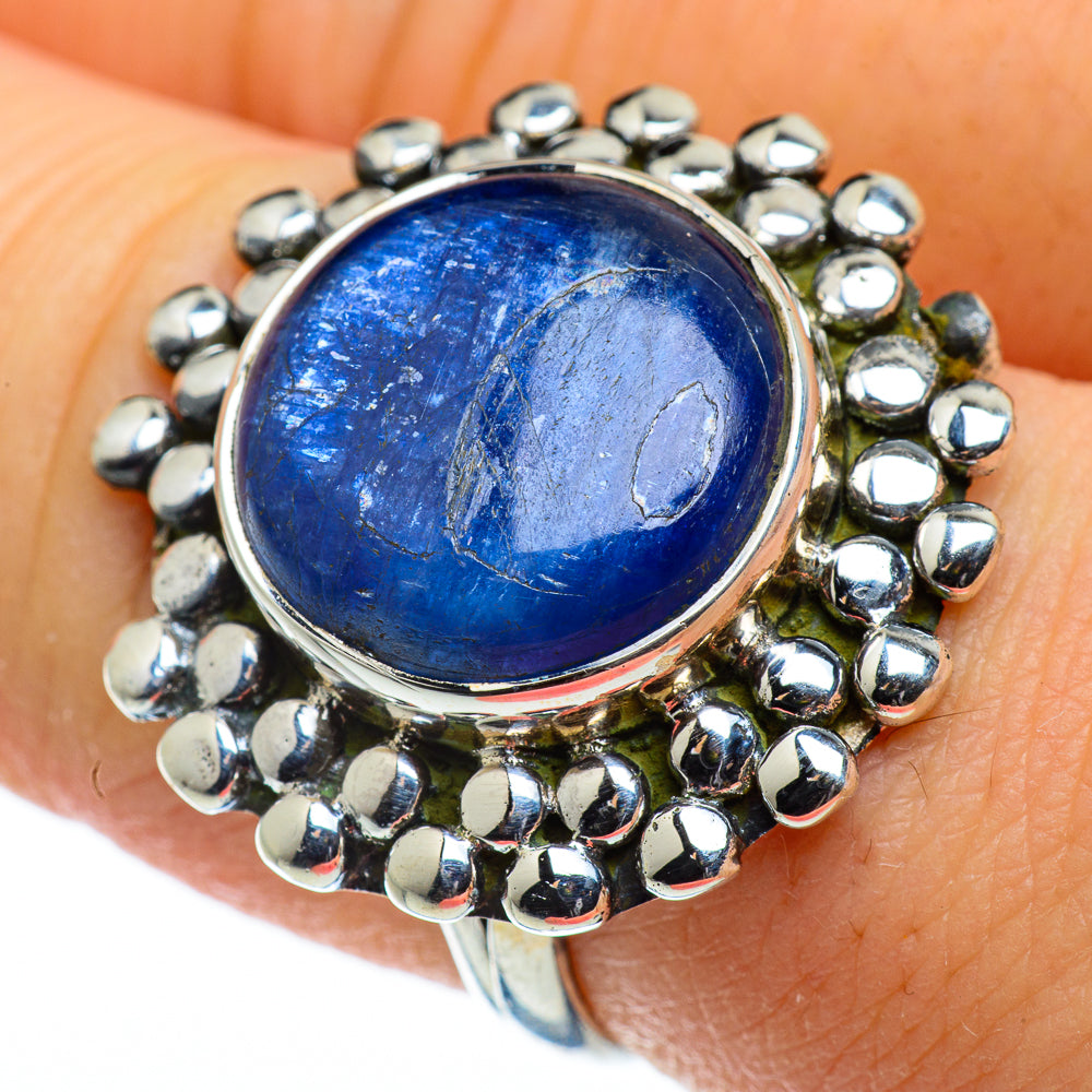 Kyanite Rings handcrafted by Anasilvercos - RING50290