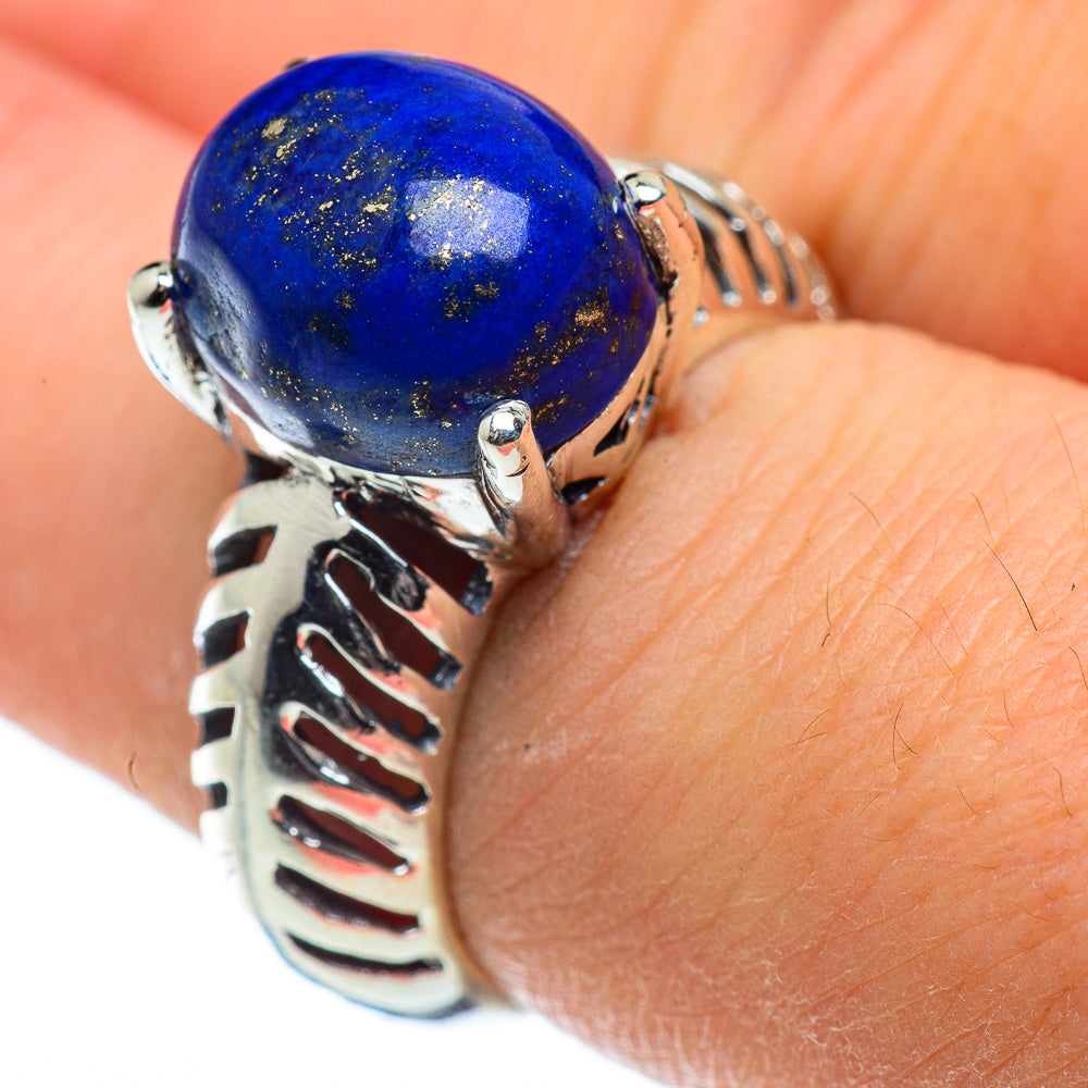 Lapis Lazuli Rings handcrafted by Anasilvercos - RING50380