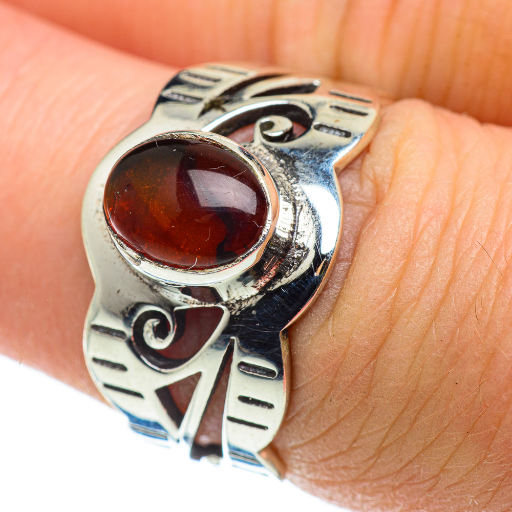 Baltic Amber Rings handcrafted by Anasilvercos - RING50477