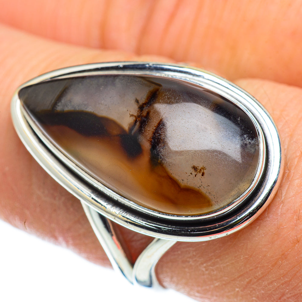 Montana Agate Rings handcrafted by Anasilvercos - RING50500